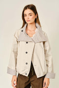 Reversible Check Print Jacket