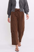 Wide-Leg Cargo Pants with Utility Pockets