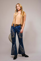 Faux Suede Fringe Western Vest