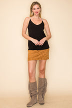 Rhinestone Bow Cami Top