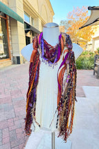 One-of-a-Kind Boho Fringe Scarf
