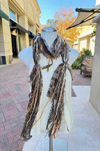 One-of-a-Kind Boho Fringe Scarf