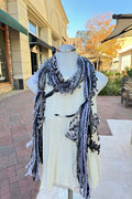 One-of-a-Kind Boho Fringe Scarf