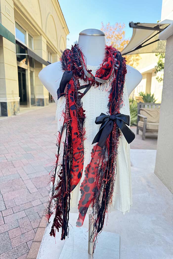 One-of-a-Kind Boho Fringe Scarf