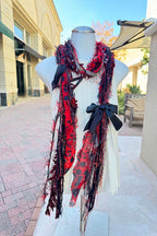 One-of-a-Kind Boho Fringe Scarf