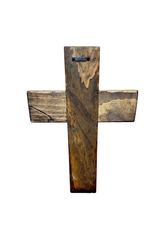 Four Layer Wooden Wall Cross