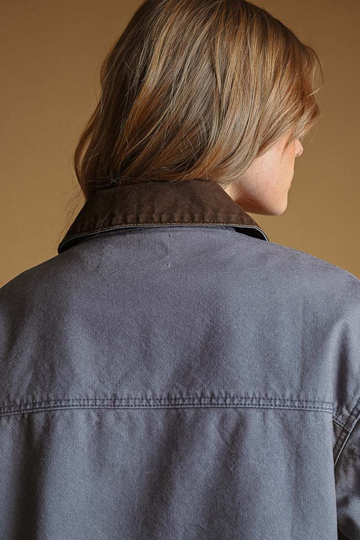 Corduroy Collar Utility Jacket