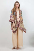 Short Butterfly Art Silk Jacket