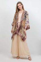 Short Butterfly Art Silk Jacket