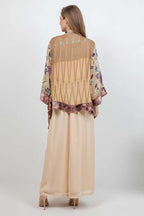 Short Butterfly Art Silk Jacket
