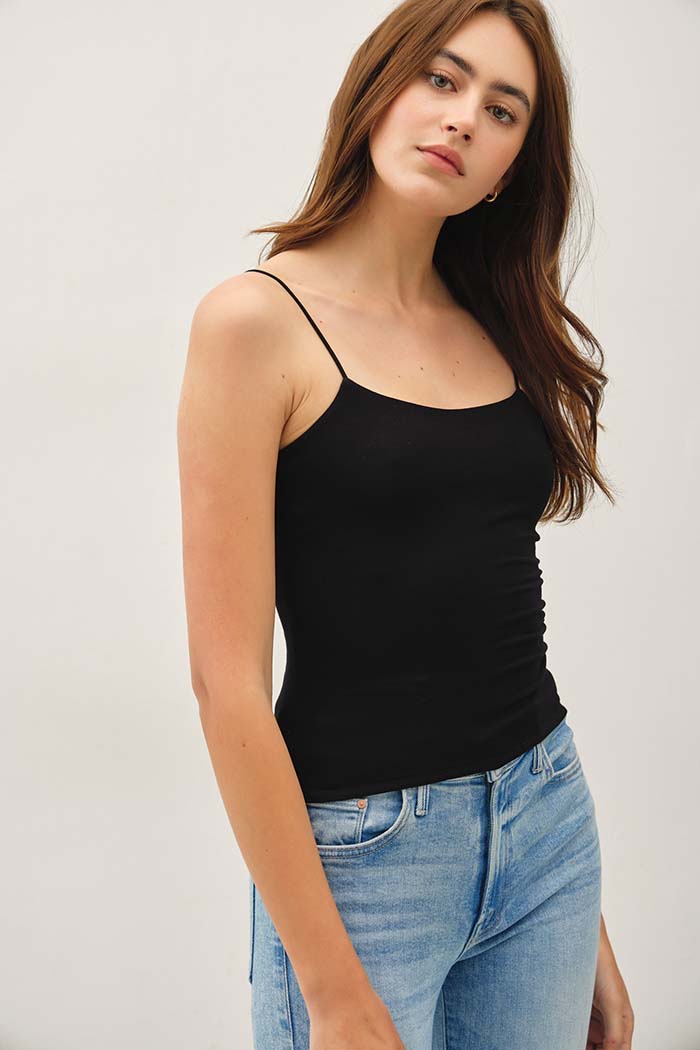 Double-Lined Spaghetti Strap Cami